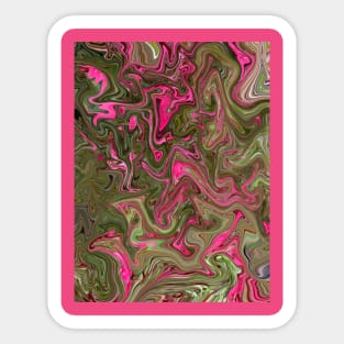 Pink’n Green Sticker